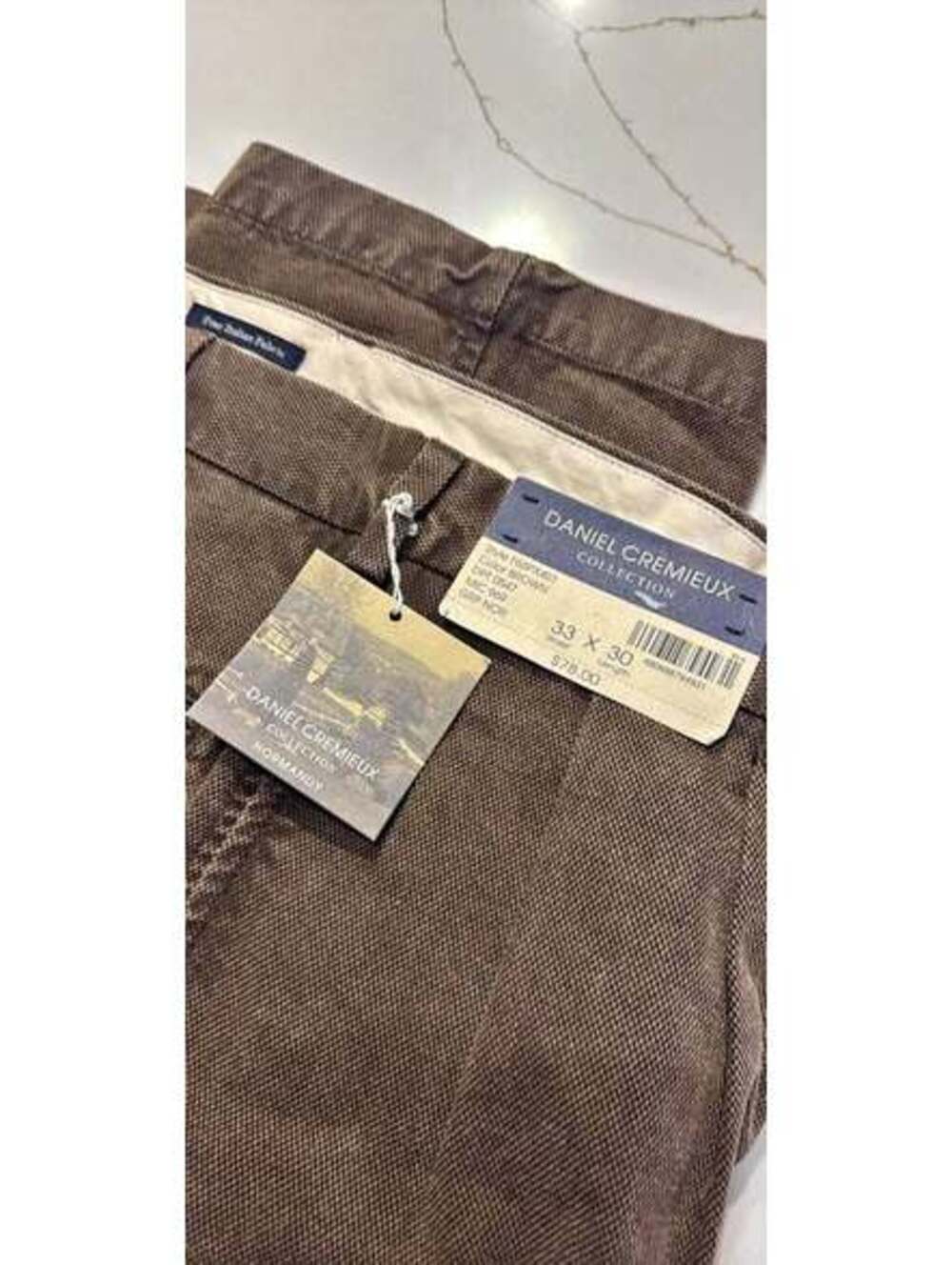 Daniel Cremieux Collection Normandy Pants 33x30